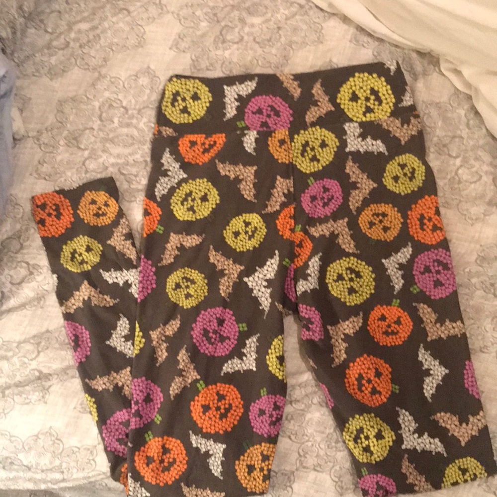 Lularoe Tween Halloween leggings